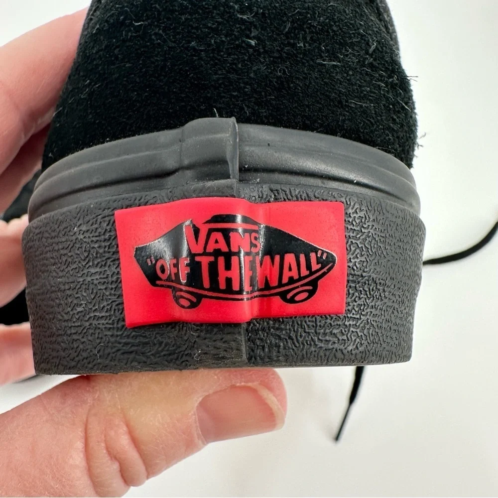Vans Old Skool Flame Wall Collection Unisex Black Skate Shoes Size M-7, W-8.5